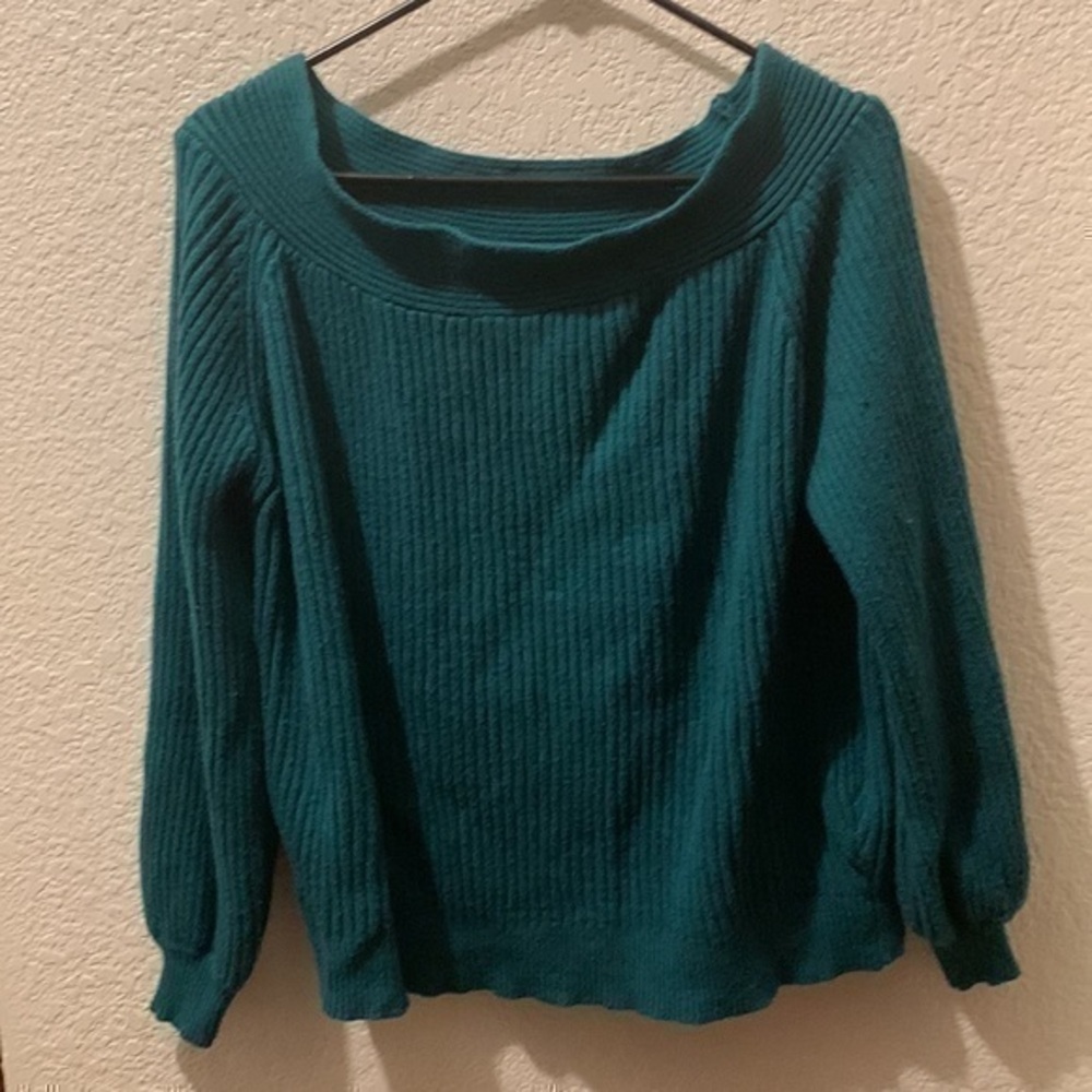 Kirundo teal sweater